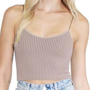 Waffle Knit Seamless Tank